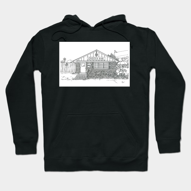 Oyster Bar Hoodie by valery in the gallery